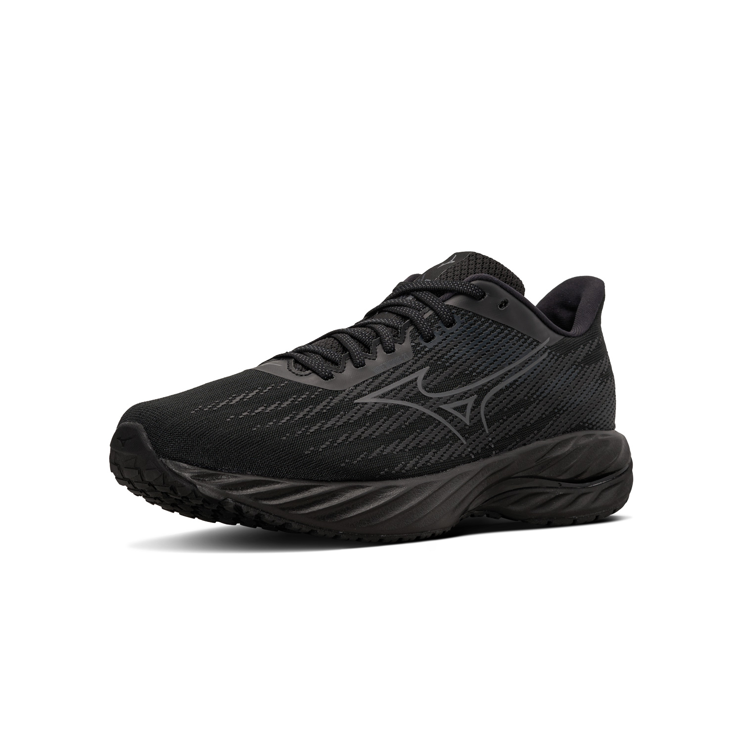 Mizuno WAVE INSPIRE 21 Support Low top Casual Training Sprint City Commuting Running Shoes Men’s Black Gray
