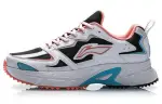 Li Ning Trendy Breathable Low top Running Shoes Women's White Black