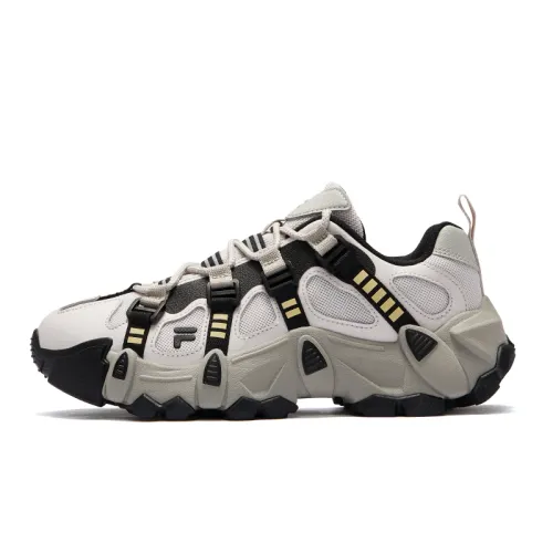 FILA FUSION EXOCET Mountains Shoes Coverage Low top Casual Shoes Women's White Gray Black