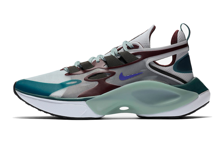 Мужские кроссовки Nike Nike D/MS/X (белый / серый / фиолетовый / зеленый / коричневый)