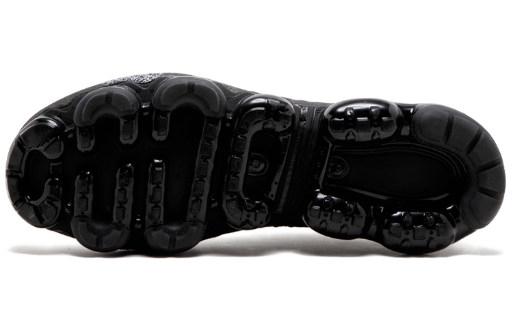 Мужские кроссовки Nike AIR VAPORMAX (черный / черный / белый / синий) — Чёрный / чёрный / белый / синий — фото 5