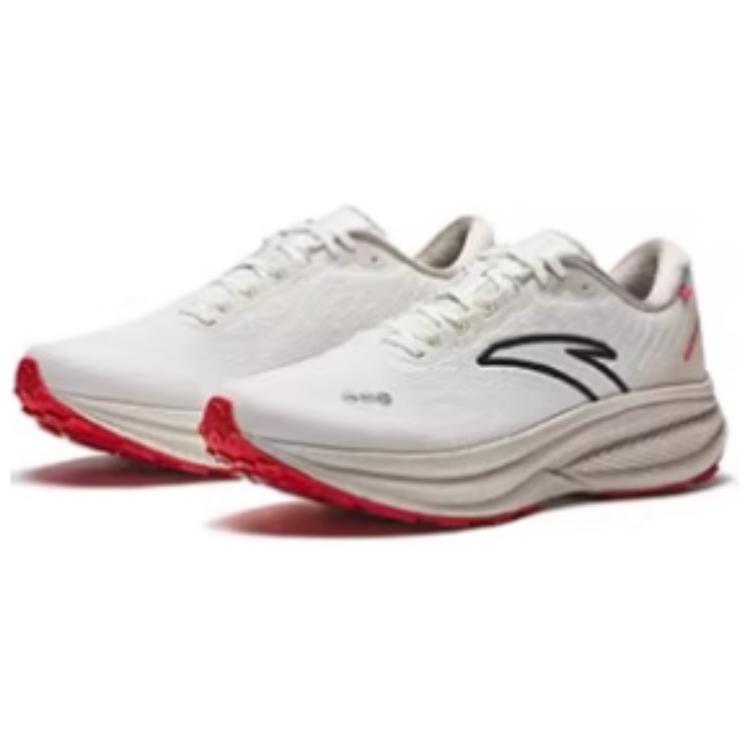 Anta Champion 3 Abrasion Resistant Coverage Rebound Low top Casual Long Distance Running Shoes Men’s Beige