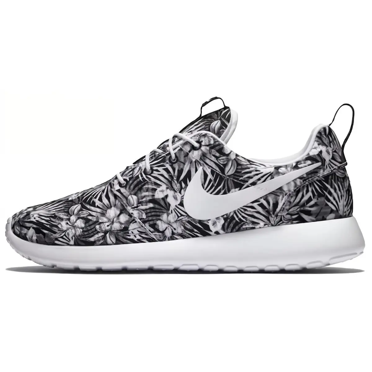Nike Roshe One Print Floral Black White