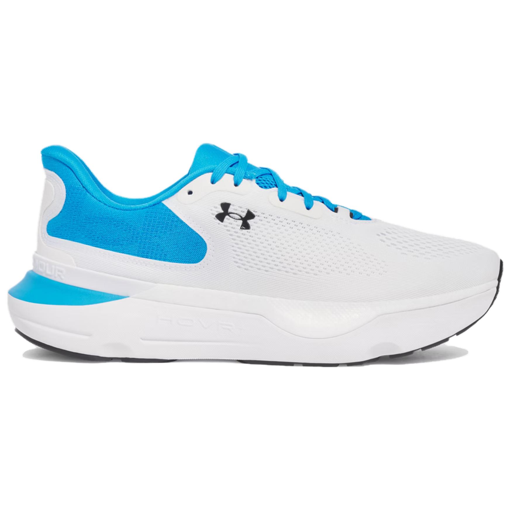 Under Armour Infinite Pro 2 Cushioning Breathable Support Rebound Low top Running Shoes Men’s White Blue
