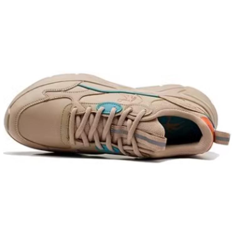 QIAODAN Cushioning Low top Running Shoes Men’s Brown Blue
