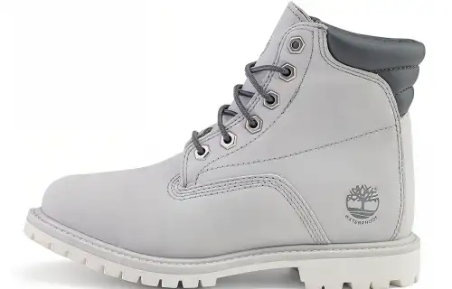 Timberland Waterville 6 Inch Wide Fit Waterproof Boots 'Light Grey' Women's