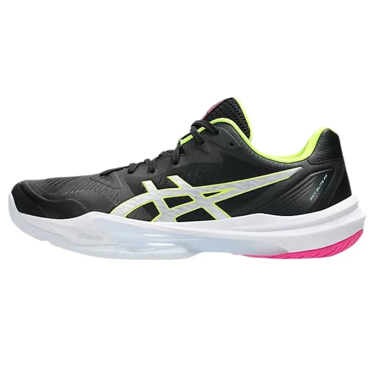 ASICS Sky Elite FF 3 Artificial Leather Low top Running Shoes Men's Black