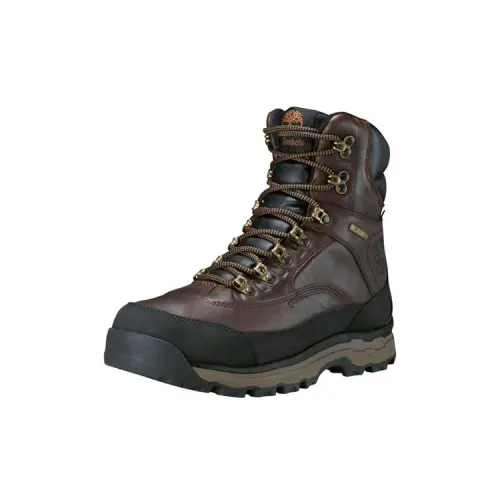 Timberland Hiker Waterproof Abrasion Resistant Cushioning Comfortable Short Outdoor Boots Men's Black Brown
