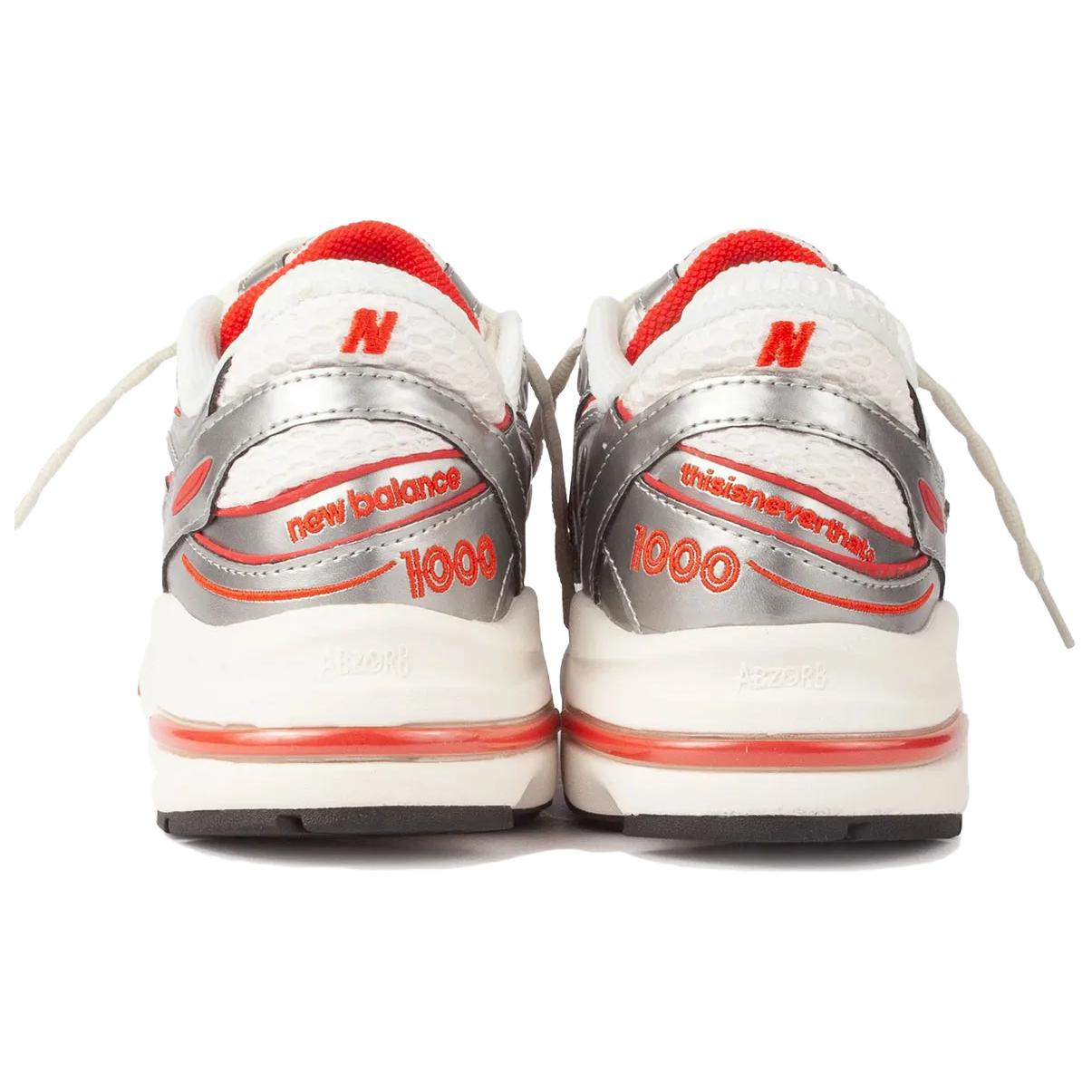 1000 thisisneverthat x 1000 New Balance ‘Silver Valiant Poppy’