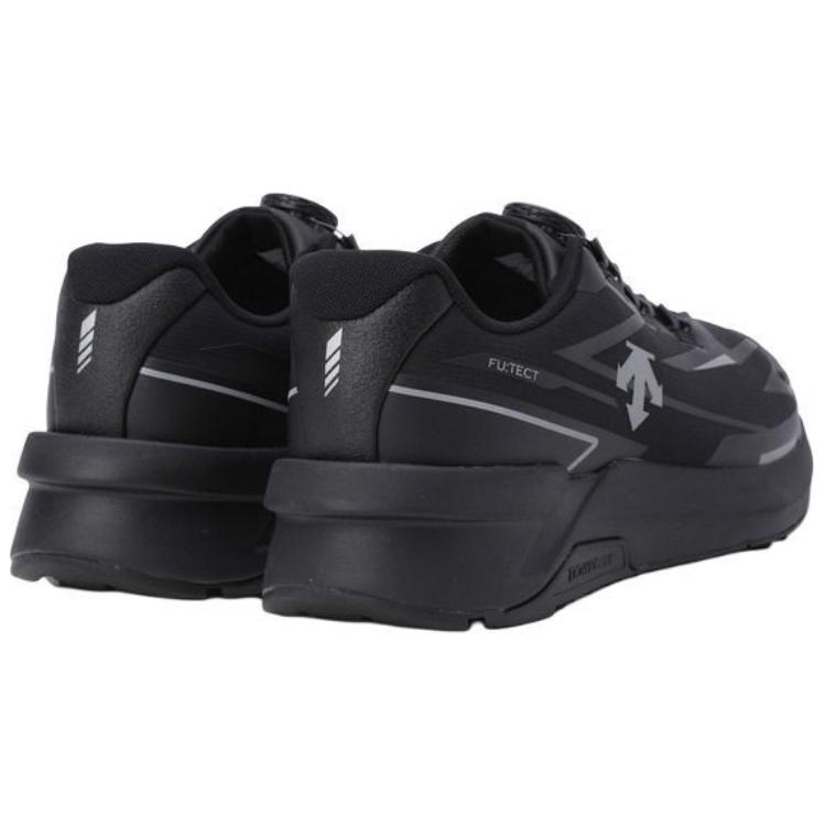 DESCENTE Futect Boa Soft And Comfortable Low top Running Shoes Unisex Black