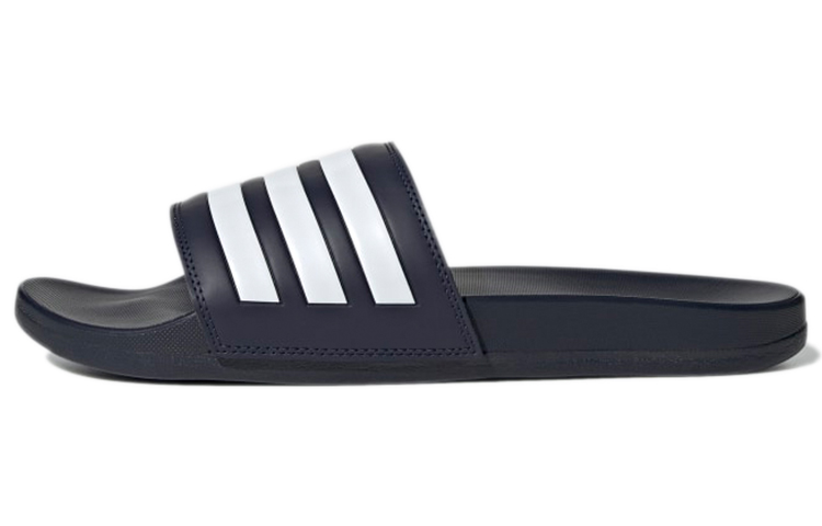 Шлепанцы adidas Adilette Comfort Slides (черно-белый)