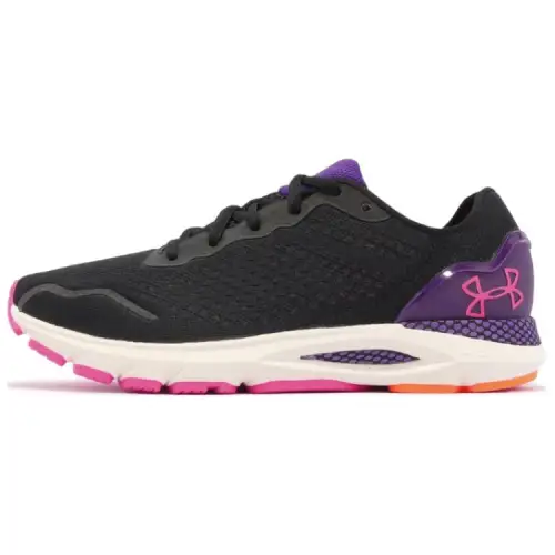 Under Armour Hovr Sonic 6 Comfortable Low top Running Shoes Women's Black Purple