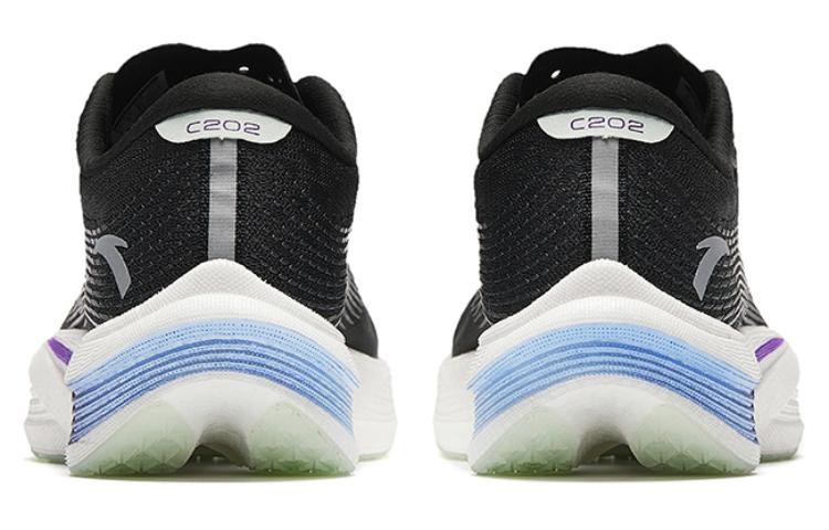 Anta C202 5.0Lite Cushioning Abrasion Resistant Rebound Low top Sprint Running Shoes Men’s Black White