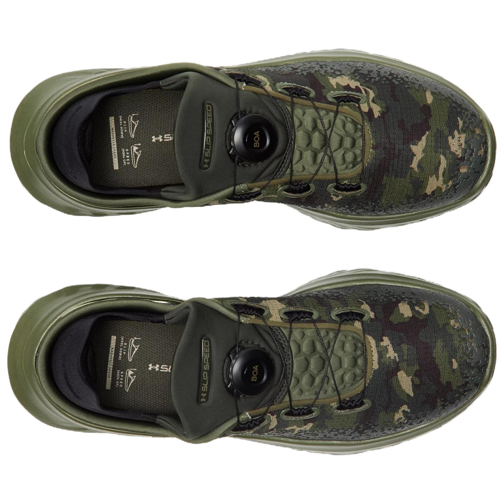 Under Armour SlipSpeed Low top Running Shoes Unisex Army Green