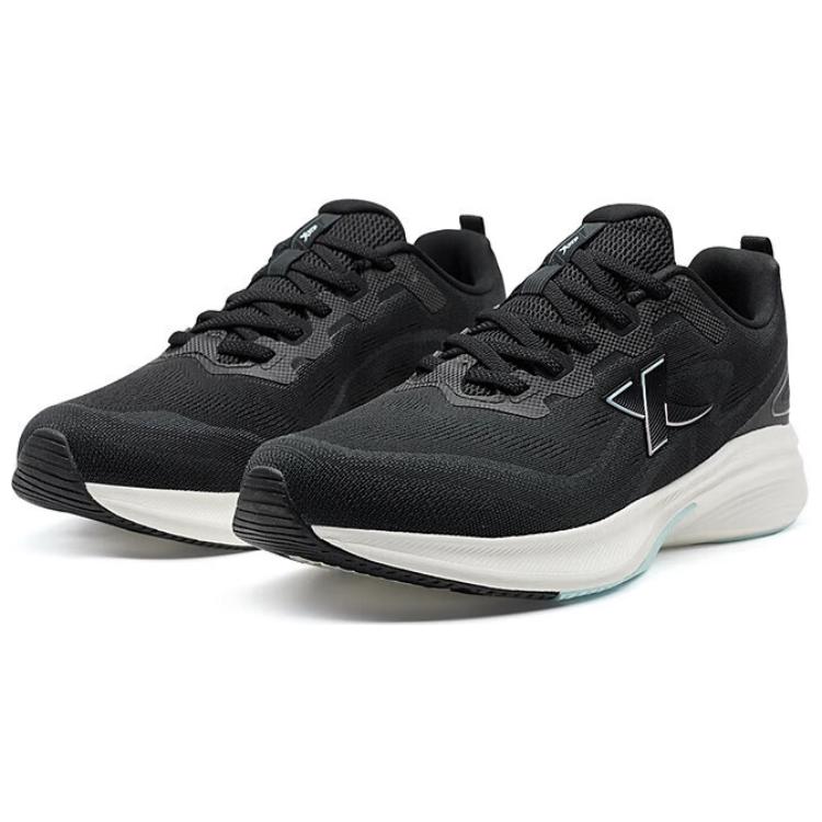 XTEP Cushioning Rebound Abrasion Resistant Low top Sprint Casual Running Shoes Women’s Black