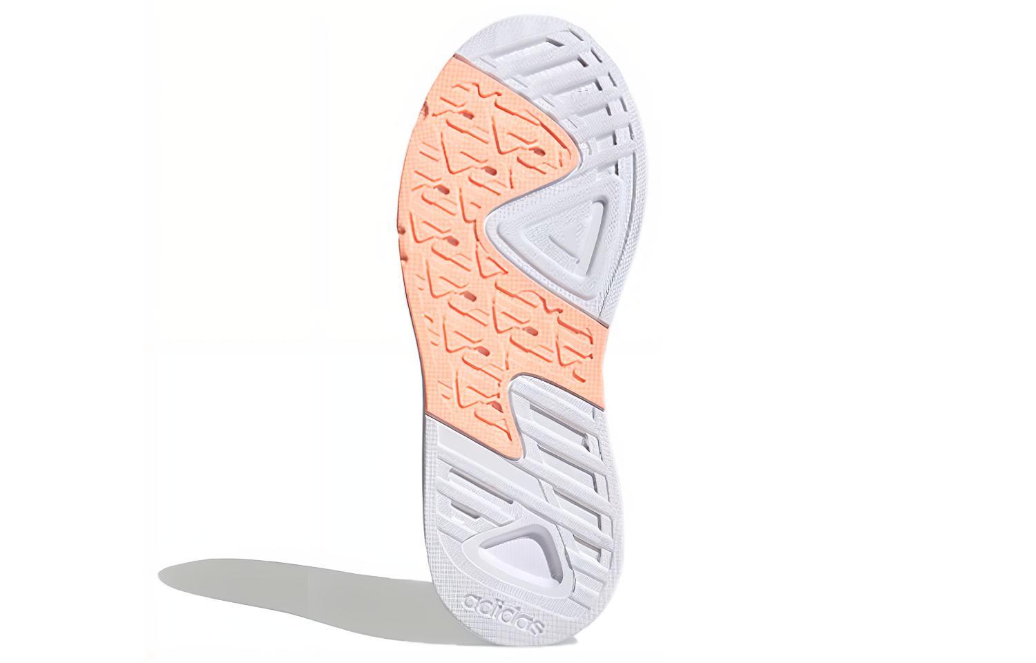 Женские кроссовки adidas neo Futureflow (белый / бежевый / серый) — фото 6