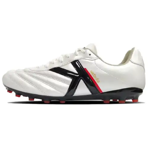 KELME MG Multi Ground Slip Resistant Soccer Shoes Unisex White Black