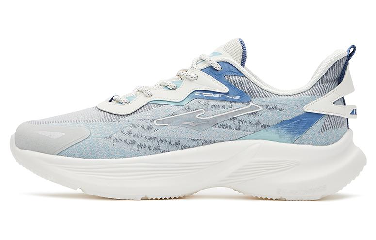 Erke Cushioning Slip Resistant Abrasion Resistant Breathable Lightweight Low top Casual Running Shoes Men’s Blue