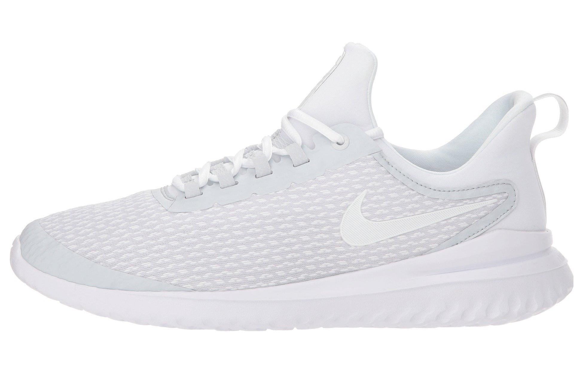 Nike Renew Rival Cushioning Slip Resistant Lightweight Low top Running Shoes Men's White