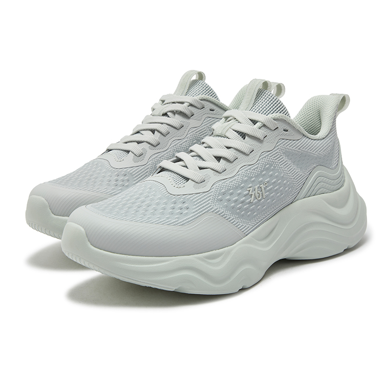 361° Wear resistant, Lightweight, Breathable, And Non slip. Low top Casual Running Shoes Women’s Mint Gray Green