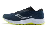 Saucony Clarion Horn 2 Running Shoes Men's Low Top Dark Blue Lemon