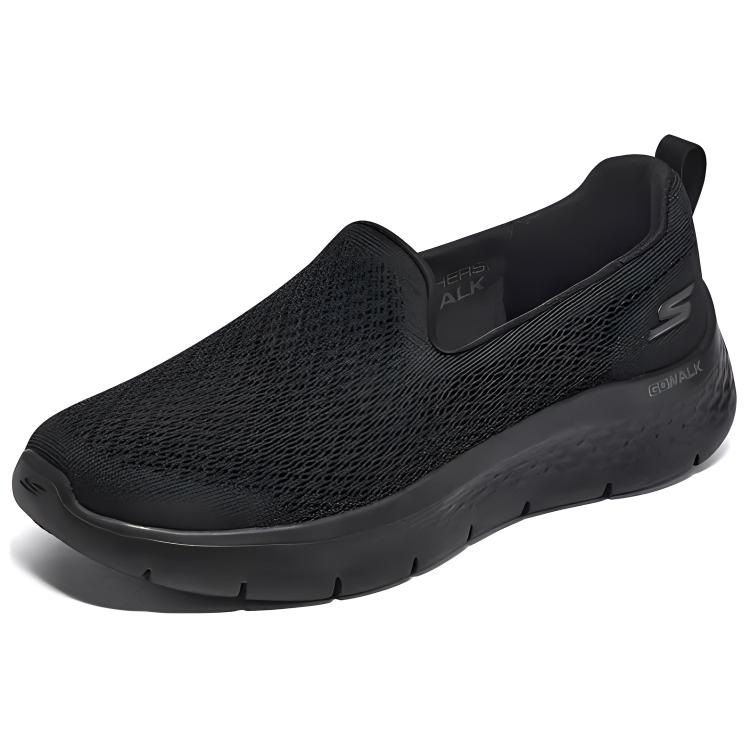 Skechers Go Walk Fle Comfortable Cushioning Abrasion Resistant Breathable Low top Running Shoes Women’s Black