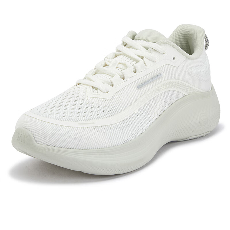 361° N40 Abrasion Resistant, Breathable, Lightweight Low top Running Shoes Women’s Feather White Ore Gray Green