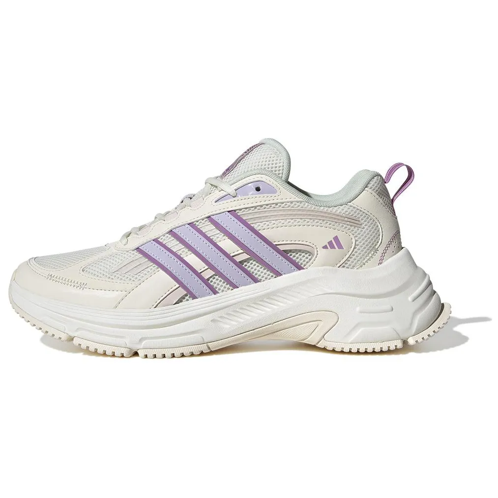 Adidas FC CLASSIC Textile, Synthetic Leather Low top Running Shoes Women's Beige Purple