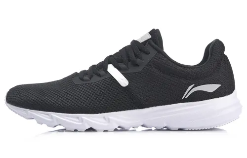 Li Ning Synthetic Leather, Textile Cushioning Slip Resistant Abrasion Resistant Breathable Lightweight Low top