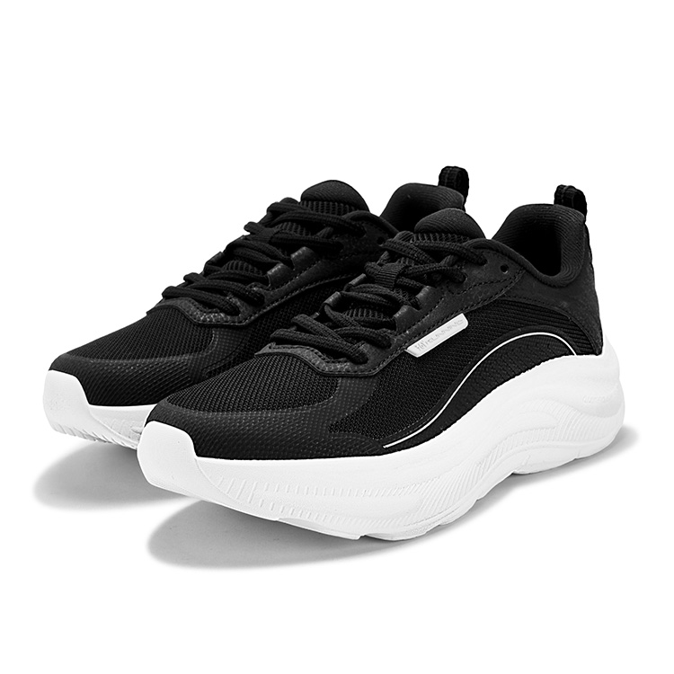 361° Star Leap Cushioning, Wear Resistant Low top Running Shoes Women’s Black White
