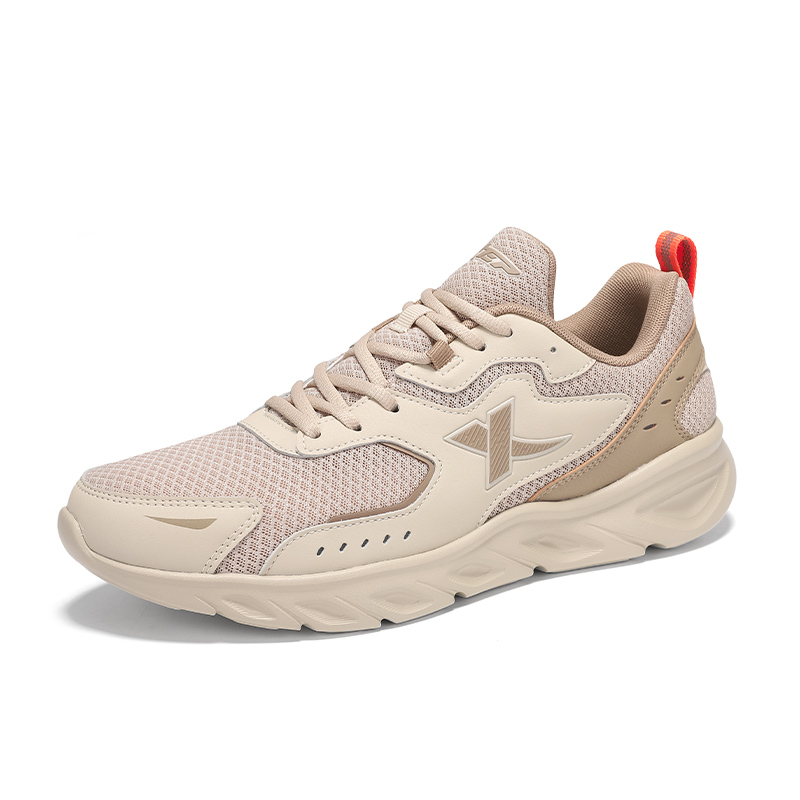 XTEP Cushioning Abrasion Resistant Low top Casual Running Shoes Men’s Clay Honey Tea Brown