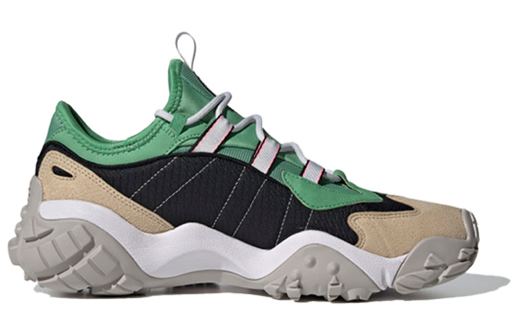 Кроссовки adidas originals Fyw Secant (черно-коричнево-зеленые) — фото 2
