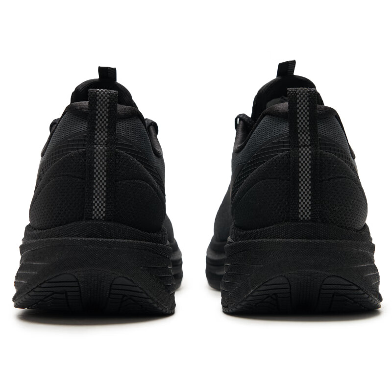 XTEP Cushioning Slip Resistant Low top Casual Training Running Shoes Men’s Black