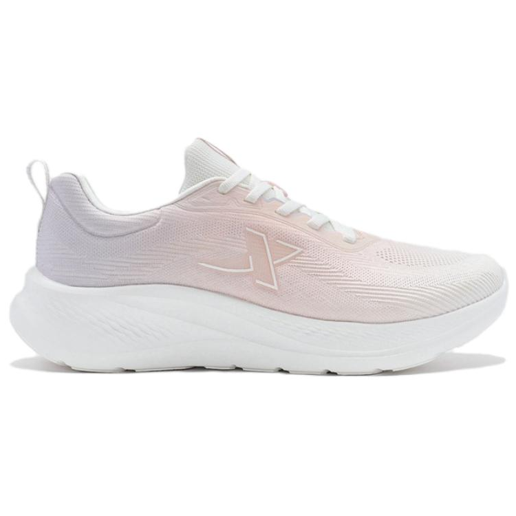 XTEP Breathable And Lightweight Low top Casual Running Shoes Women’s Pink Purple White