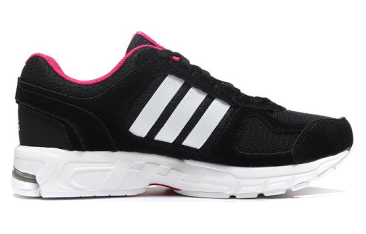 Adidas Equipment 10 Cushioning Slip Resistant Abrasion Resistant Low top Running Shoes Unisex Black Purple