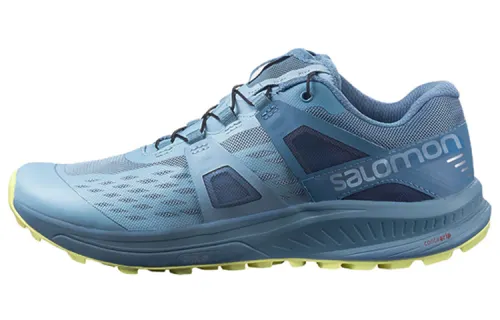 SALOMON Ultra Glide 2 Comfortable Fabric Abrasion Resistant Low top Running Shoes Women's Blue