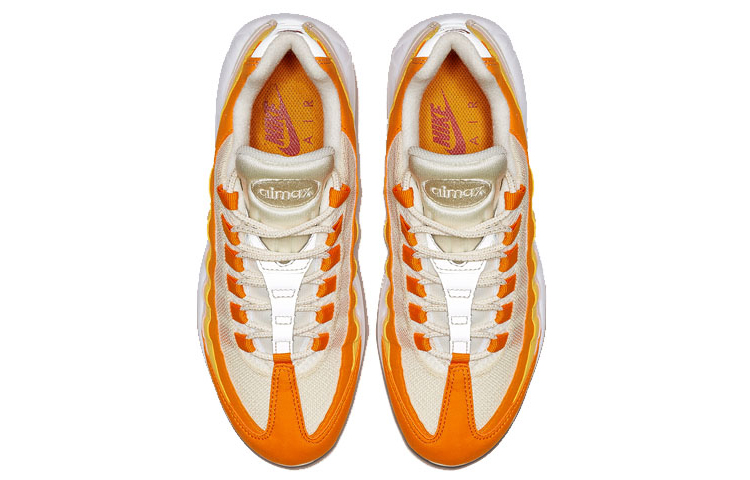 Женские кроссовки Nike Air Max 95 (оранжевые) — фото 3