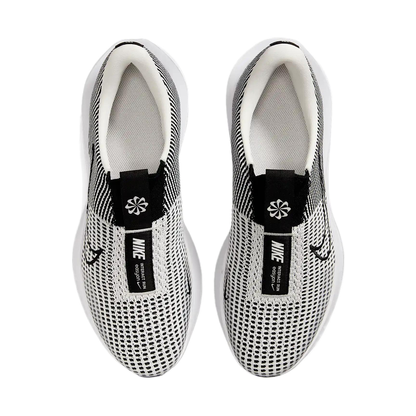 Nike Interact Run EasyOn Phantom White Black