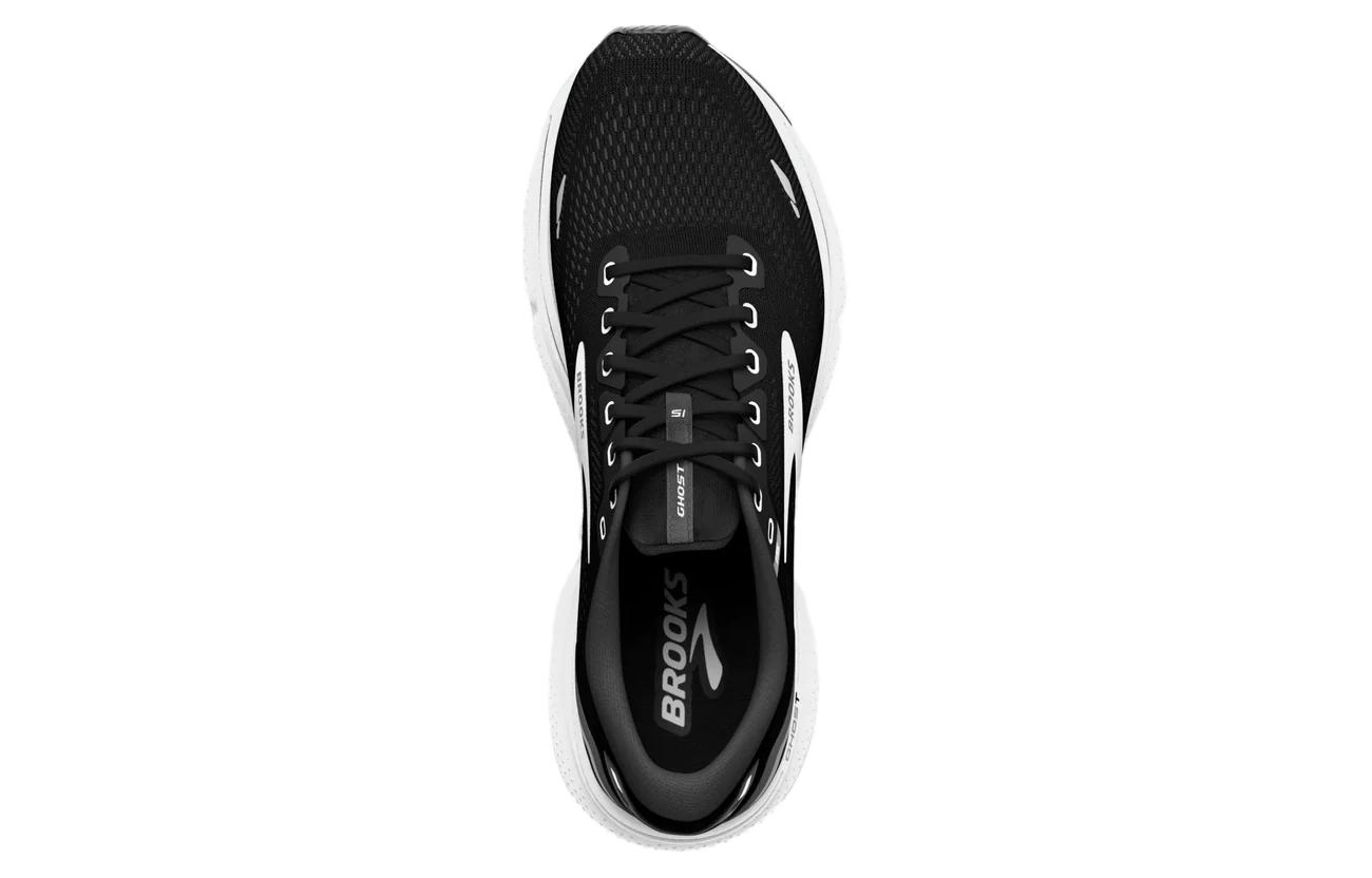 Brooks Men’s Ghost 15 ‘Black Blackened Pearl’