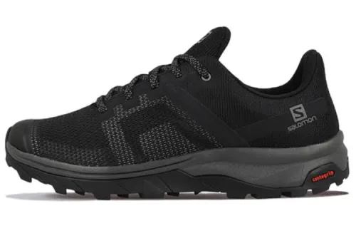 SALOMON Wildcross 1 Comfortable Fabric Abrasion Resistant Low top Running Shoes Women's Black