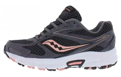 Saucony Cushioning Low top Running Shoes Women's Black Pink
