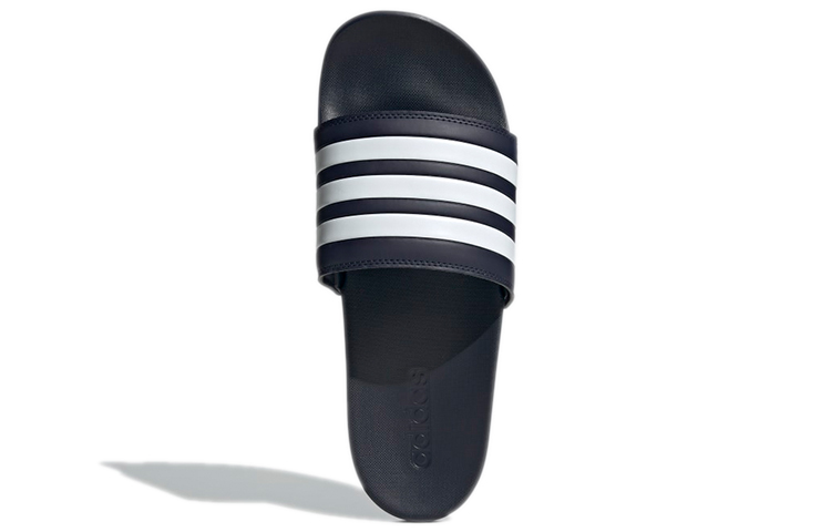 Шлепанцы adidas Adilette Comfort Slides (черно-белый) — фото 5