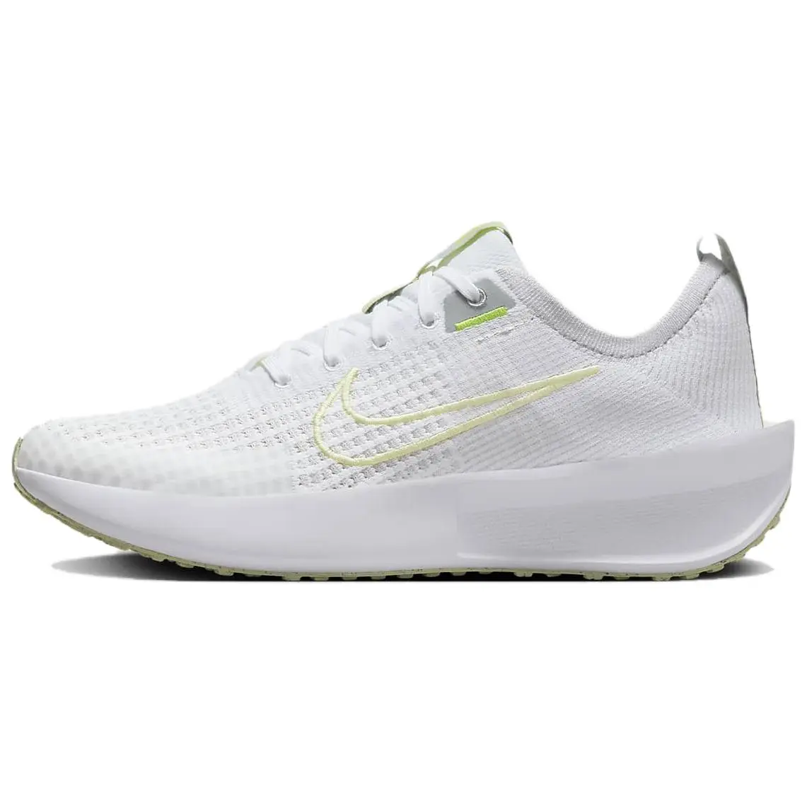 Nike Interact Run White Vast Grey Black Life Lime Women's