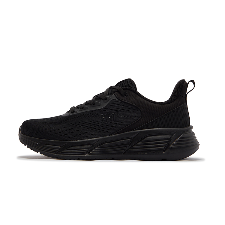 361° Slip Resistant, Abrasion Resistant, Breathable Low top Running Shoes Men’s Obsidian Black
