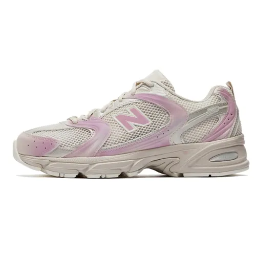 New Balance NB 530 Slip Resistant, Abrasion Resistant, Breathable Low top Running Shoes Unisex Beige Brown Pink