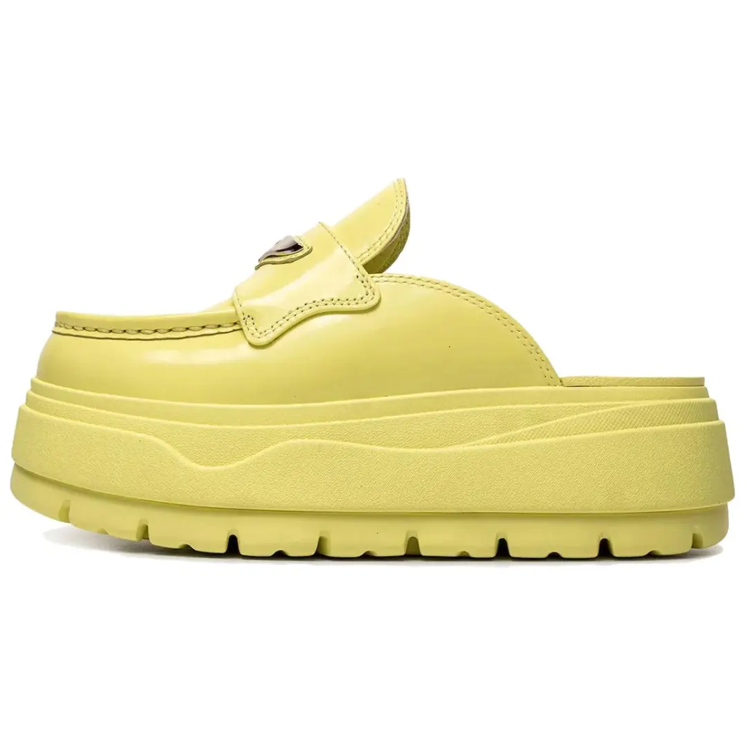 Jordan Air Jordan Mule Abrasion Resistant Closed Toe Slippers Women's Glow In The Dark Green