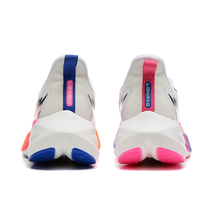 LIZHIPAO Running Shoes Unisex Low Top White Rose