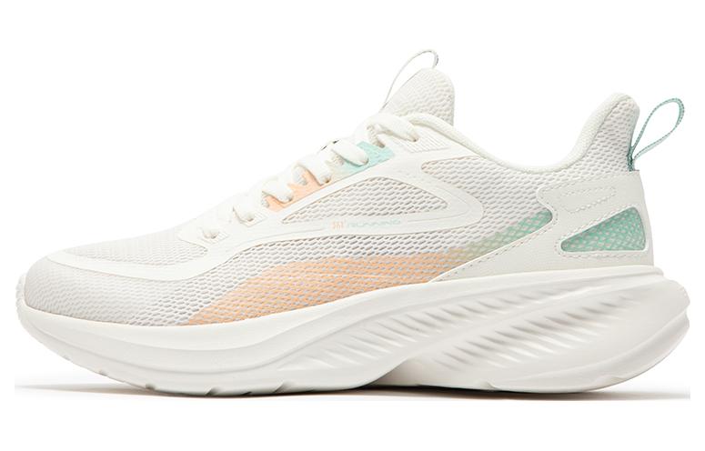 361° Cushioning Slip Resistant Abrasion Resistant Low top Running Shoes Women’s White Pink