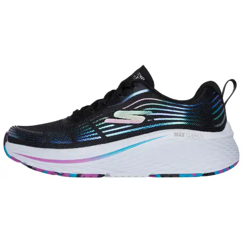 Skechers Max Cushioning Elite 2.0 Fashion Trend Abrasion Resistant Support Low top Casual Running Shoes Women's Black