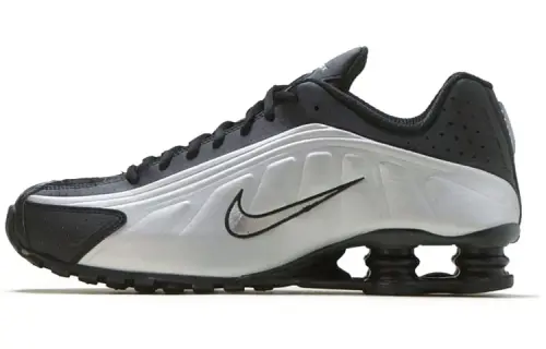 Nike Shox R4 Black Metallic Silver